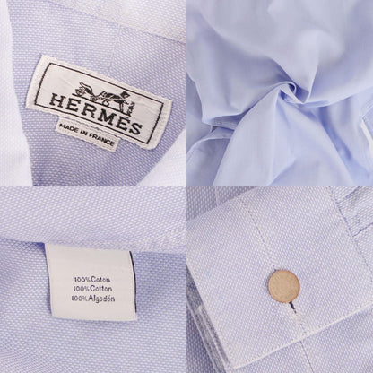 Hermes Shirt Long Sleeve Cotton Series Bota — view 5