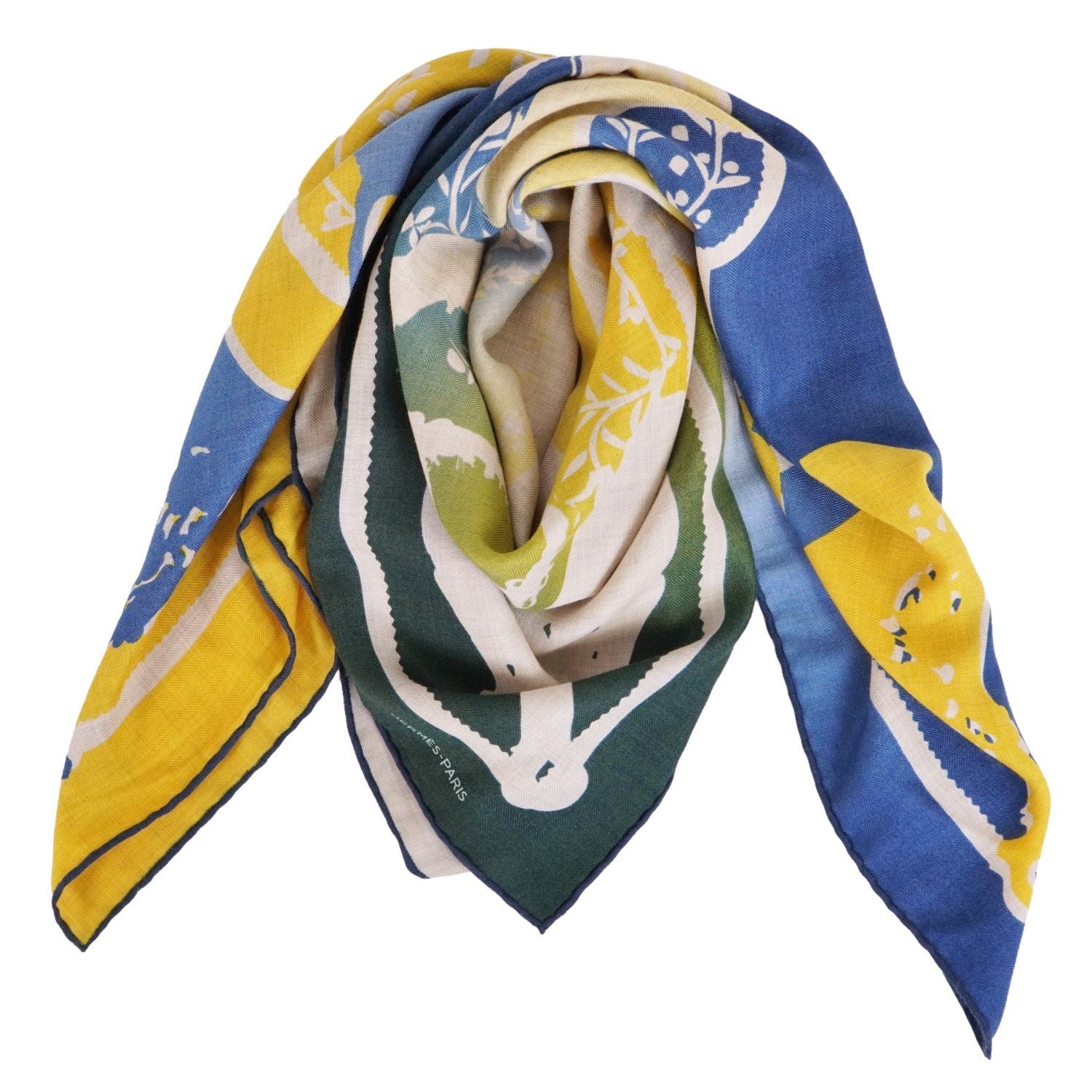Hermes Etriers Chromatiques Sca Scarf — view 2