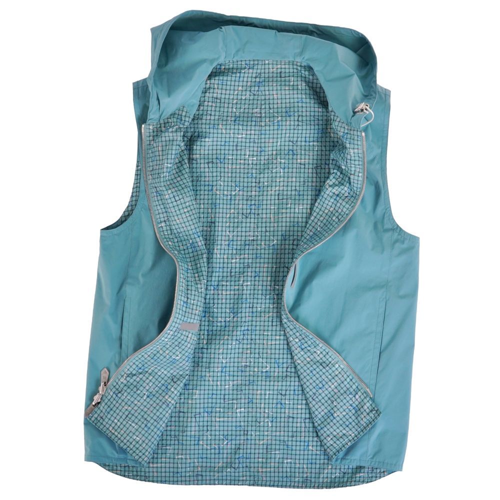 Hermes Vest Hooded Gilet Reversible All Over Pattern — view 6