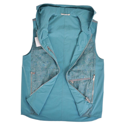 Hermes Vest Hooded Gilet Reversible All Over Pattern — view 2