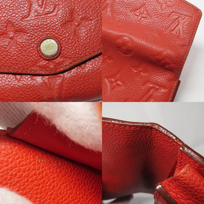 Louis Vuitton Portefeuille Cuilliers Monogram Empreinte Gold Bifold Wallet — view 9