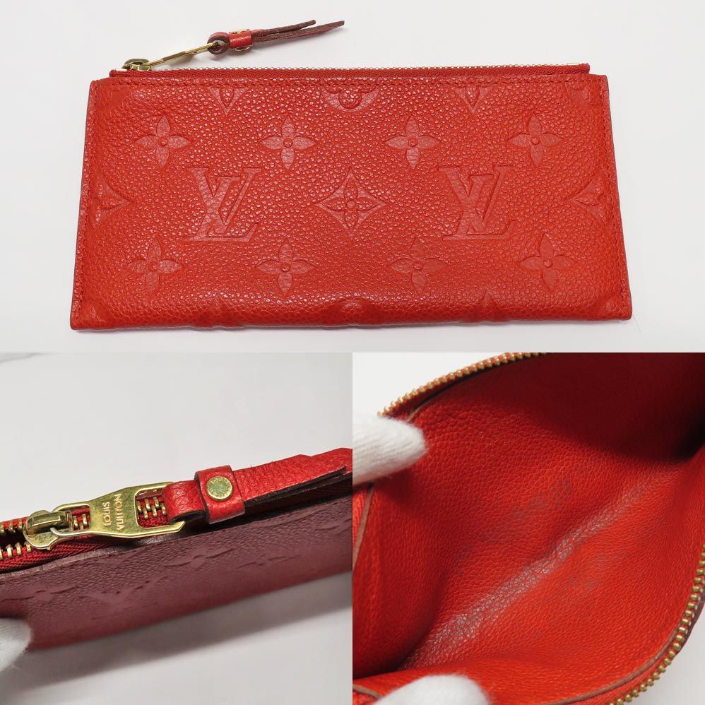Louis Vuitton Portefeuille Cuilliers Monogram Empreinte Gold Bifold Wallet — view 8