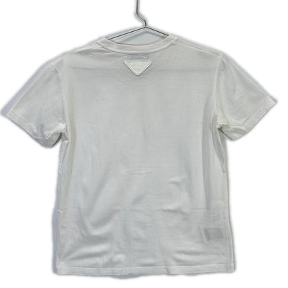 Prada Made White Cotton T-Shirt — view 2