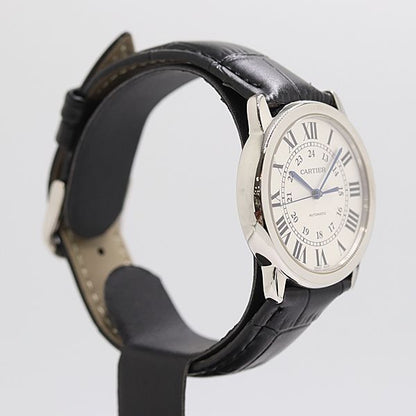 Cartier Ronde Solo de 36 mm SS Automatic Silver Dial Watch — view 2