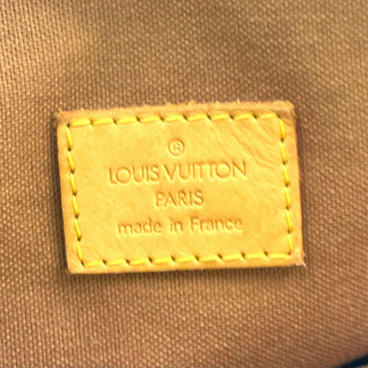 Louis Vuitton Batignolles Monogram Leather Brown Light Handbag Gold — view 4
