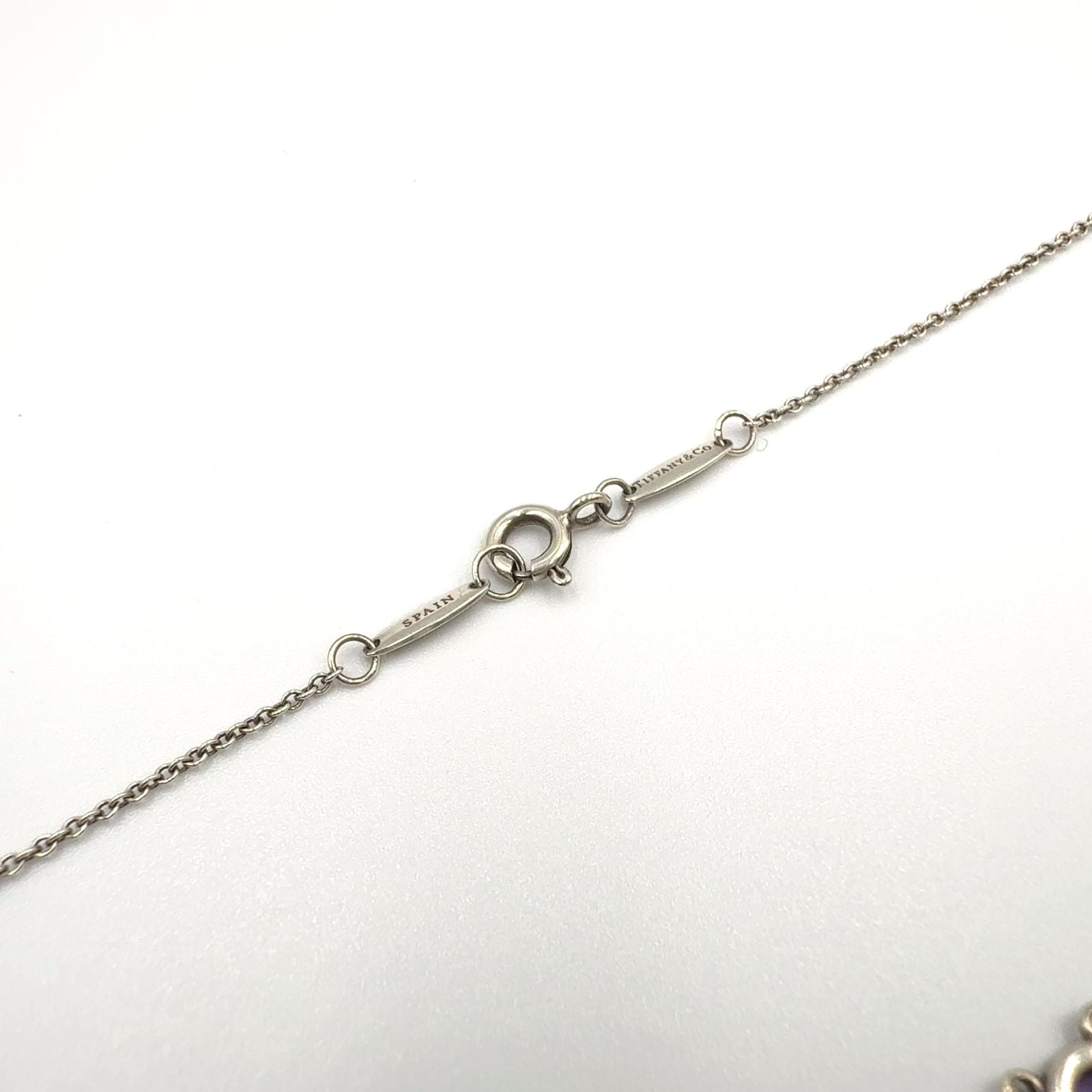Tiffany & Co by the Yard Amethyst Silver Purple Necklace — view 8