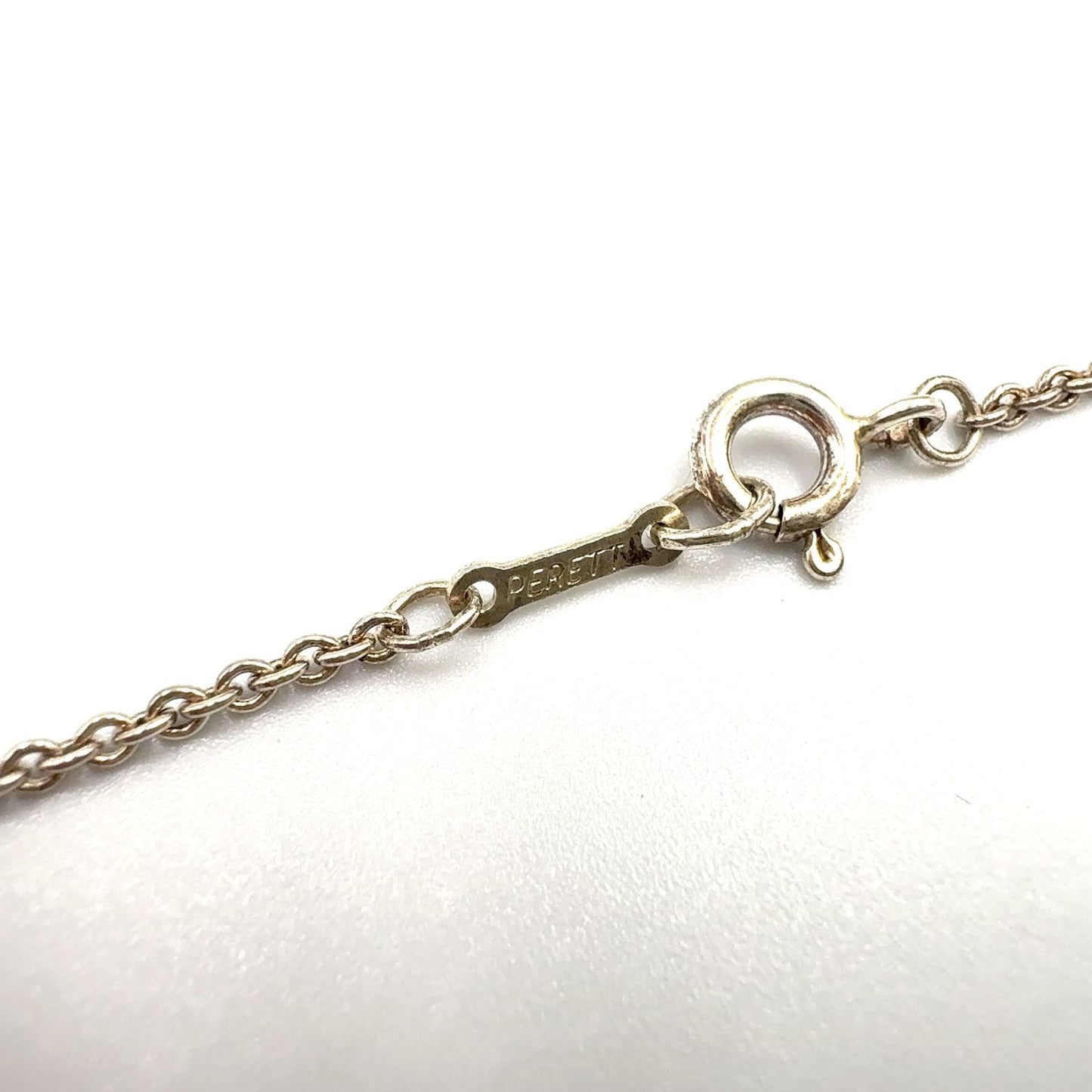 Tiffany & Co Elsa Peretti Letter-k Silver Necklace — view 5