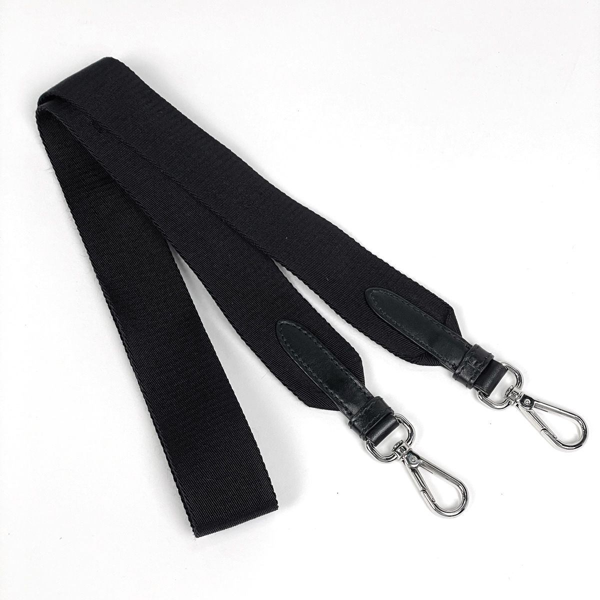 Prada Handbag Robo Patch 2-Way Drawstring Nylon Nero — view 9