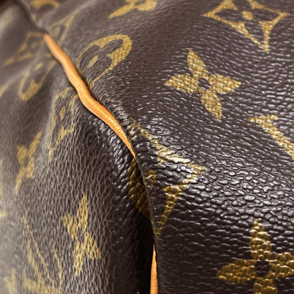 Louis Vuitton Keepall 55 Boston Bag Monogram Brown — view 3