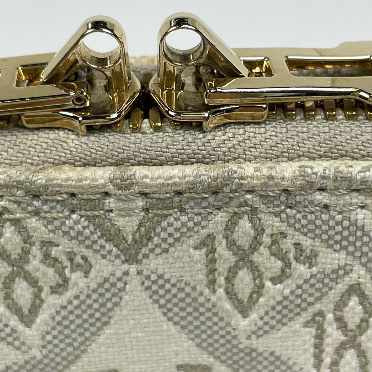 Louis Vuitton Alma BB Shoulder Bag Monogram Jacquard Yellow Beige — view 6