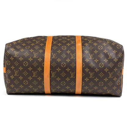 Louis Vuitton Keepall Bandouliere 50 2-Way Shoulder Bag Monogram Brown — view 2