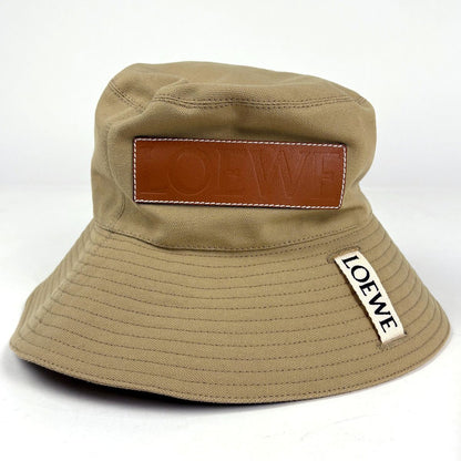 Loewe Fisherman Hat Bucket Hat Cotton Beige — view 2