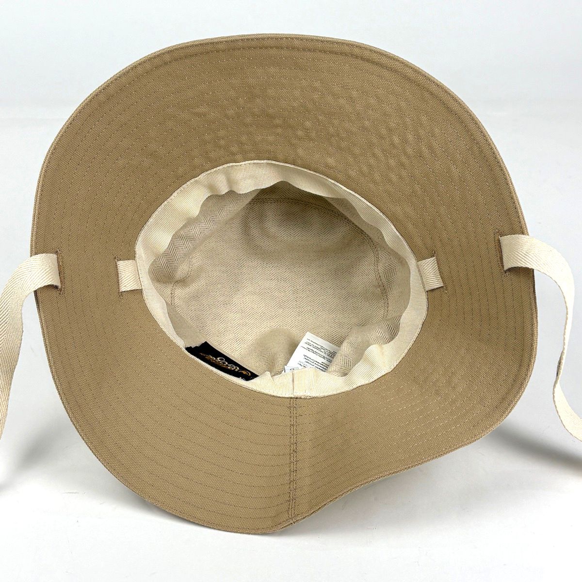Loewe Fisherman Hat Bucket Hat Cotton Beige — view 3