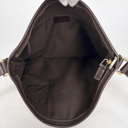 Gucci GG Pattern Shoulder Bag Canvas Brown — view 8