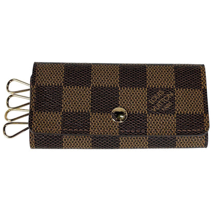 Louis Vuitton Multicles 4 Key Hook Key Holder Key Case Damier Brown