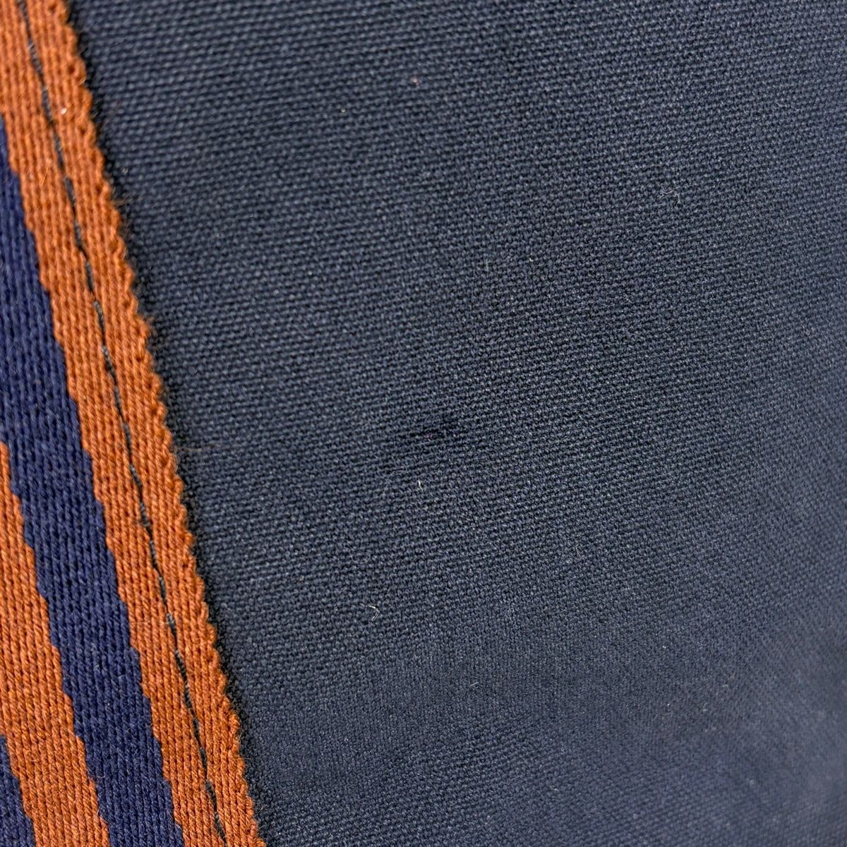 Hermes Fourre Tout MM Tote Canvas Navy Brown — view 5