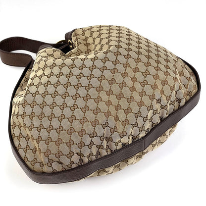 Gucci GG Pattern Shoulder Bag Canvas Beige Brown — view 2
