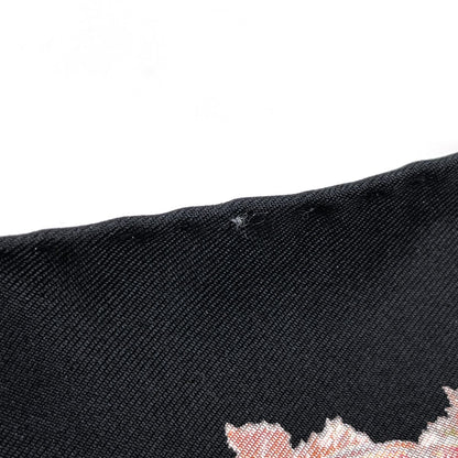 Hermes Carre 40 Citrouilles ET Coloquintes Pumpkin and Scarf Silk Black — view 4