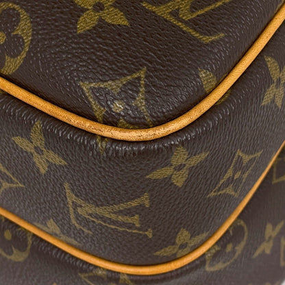 Louis Vuitton Reporter GM Crossbody Shoulder Bag Monogram Brown — view 3