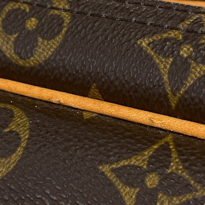 Louis Vuitton Reporter GM Crossbody Shoulder Bag Monogram Brown — view 4