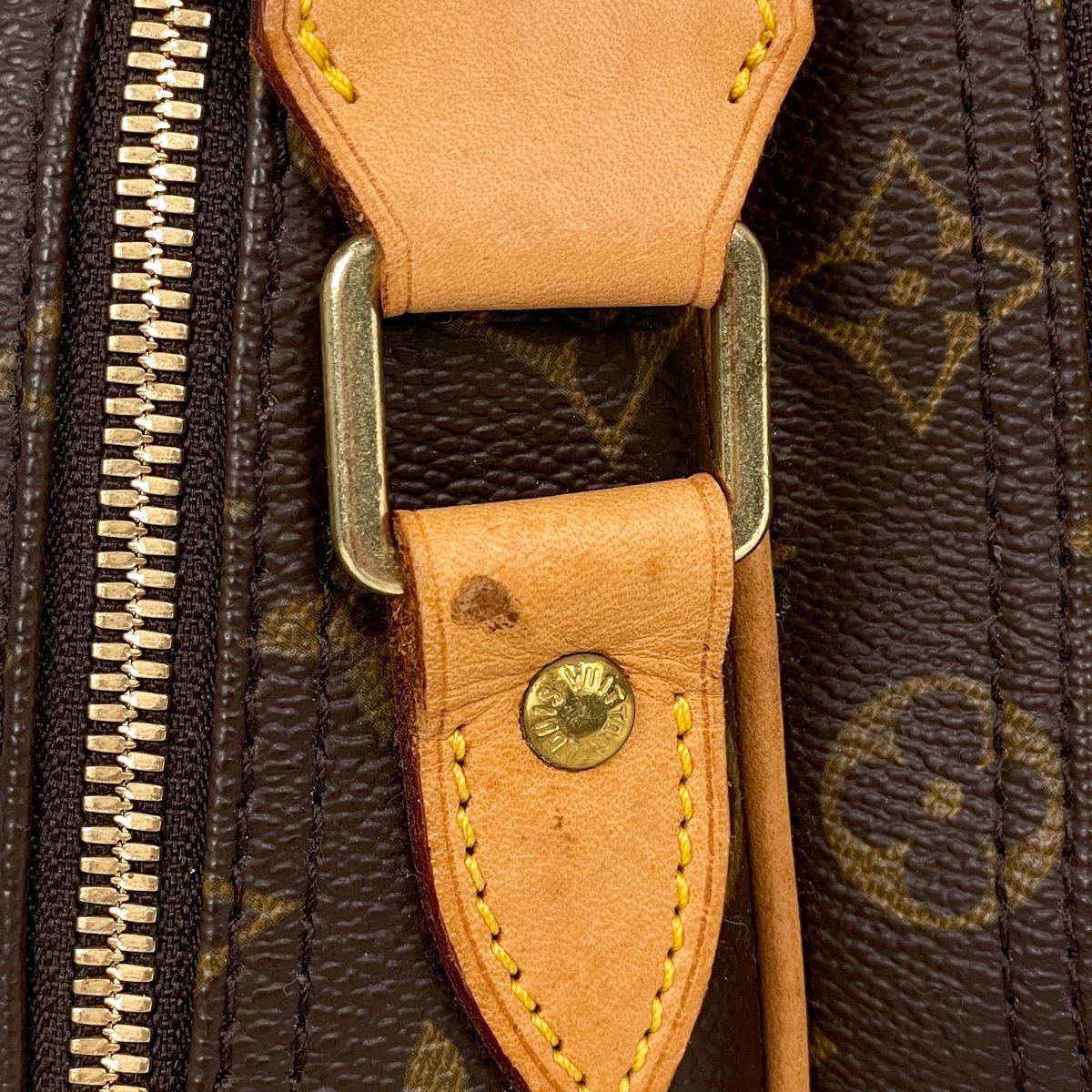 Louis Vuitton Reporter GM Crossbody Shoulder Bag Monogram Brown — view 7