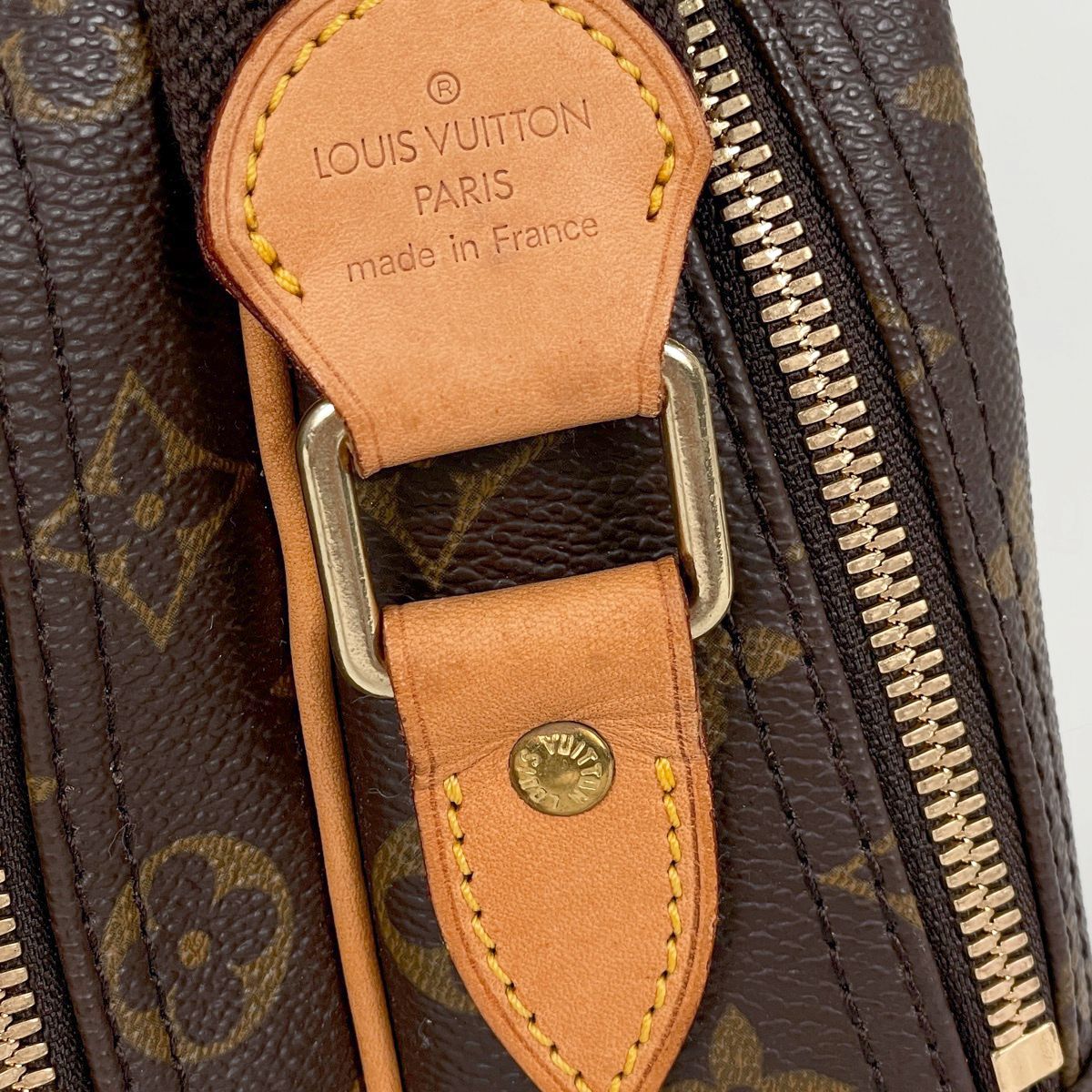 Louis Vuitton Reporter GM Crossbody Shoulder Bag Monogram Brown — view 6
