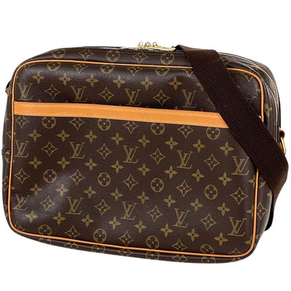 Louis Vuitton Reporter GM Crossbody Shoulder Bag Monogram Brown