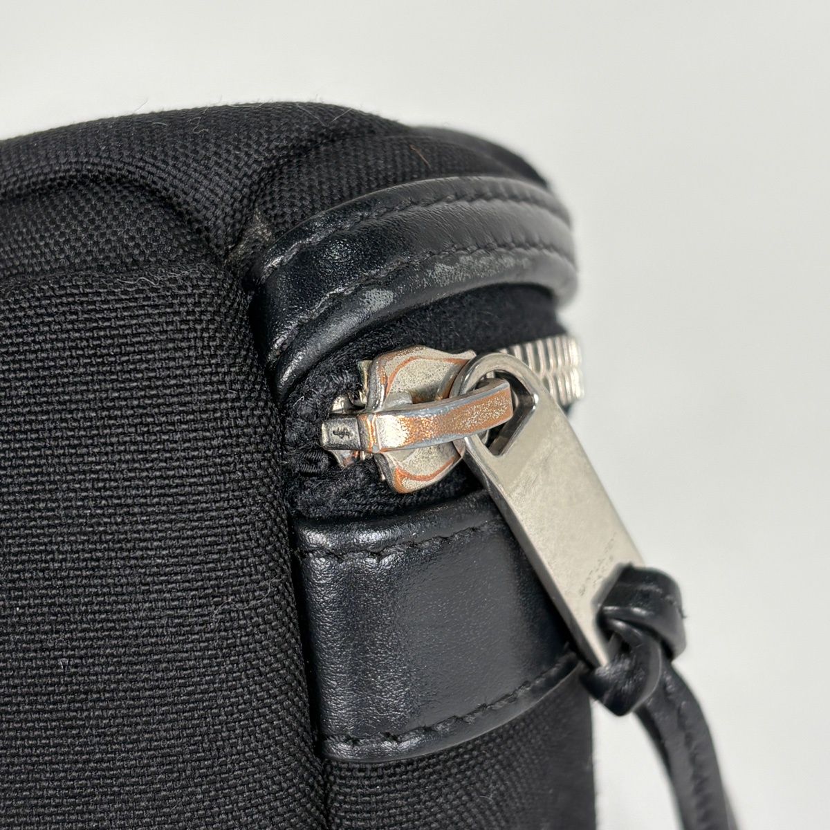 Saint Laurent Paris City Belt Bag Canvas Black — view 4