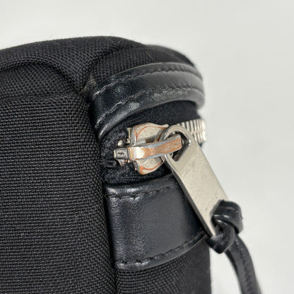 Saint Laurent Paris City Belt Bag Canvas Black — view 4