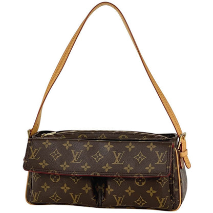 Louis Vuitton Viva-Cite MM Shoulder Bag Monogram Brown