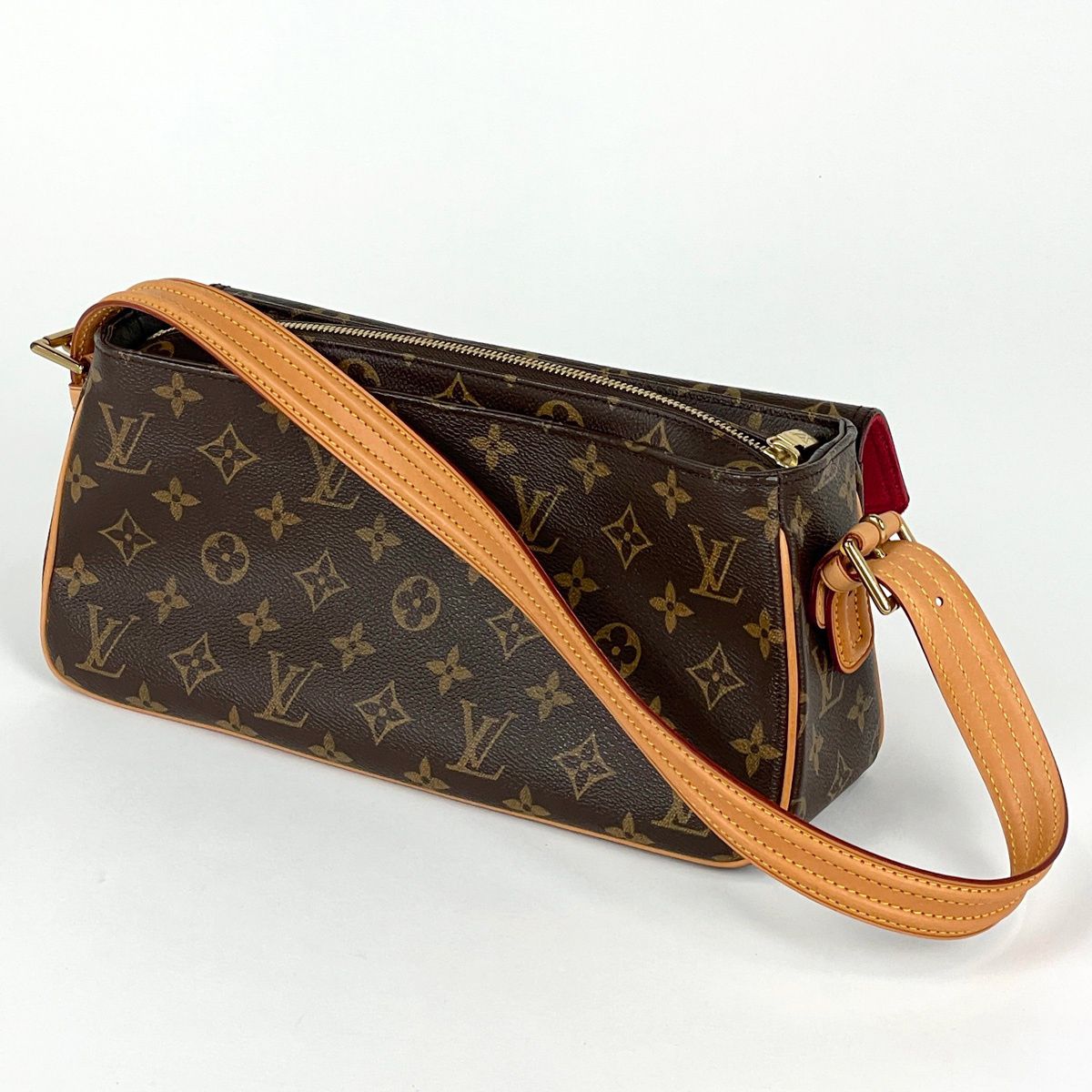 Louis Vuitton Viva-Cite MM Shoulder Bag Monogram Brown — view 7