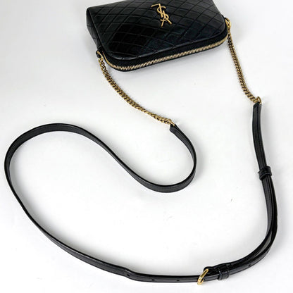 Saint Laurent Gabi Camera Bag Leather Black — view 7