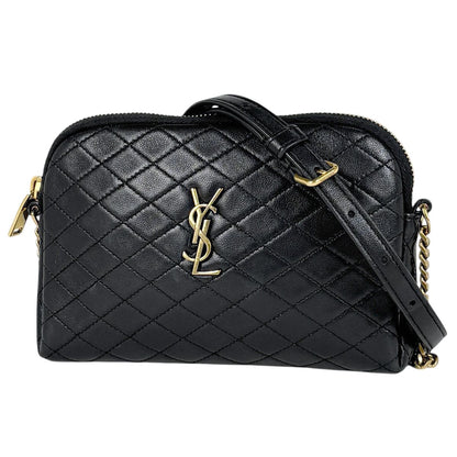 Saint Laurent Gabi Camera Bag Leather Black