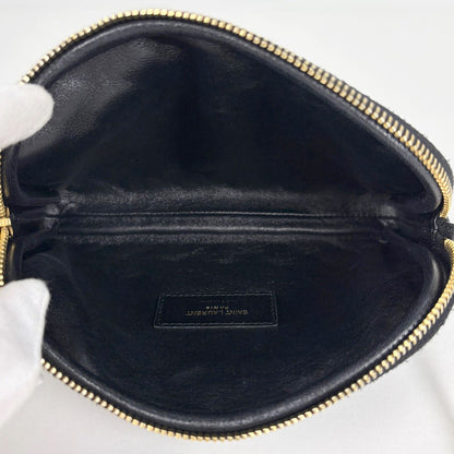 Saint Laurent Gabi Camera Bag Leather Black — view 8
