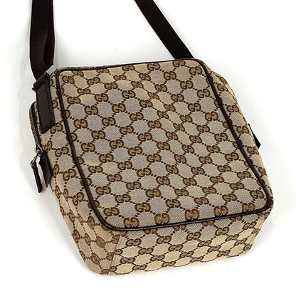Gucci GG Pattern Shoulder Bag Canvas Brown — view 2