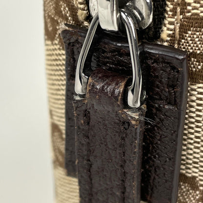 Gucci GG Pattern Shoulder Bag Canvas Brown — view 7