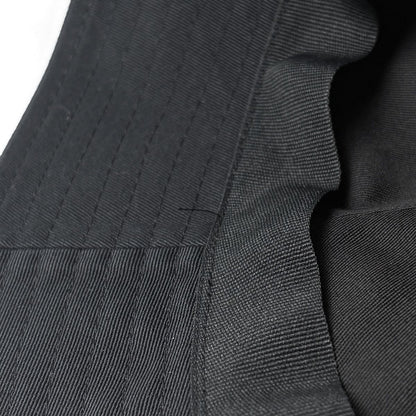 Celine Logo Hat Bucket Hat Cotton Black — view 3