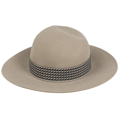 Hermes Felt Hat Rabbit Hat Hair Beige