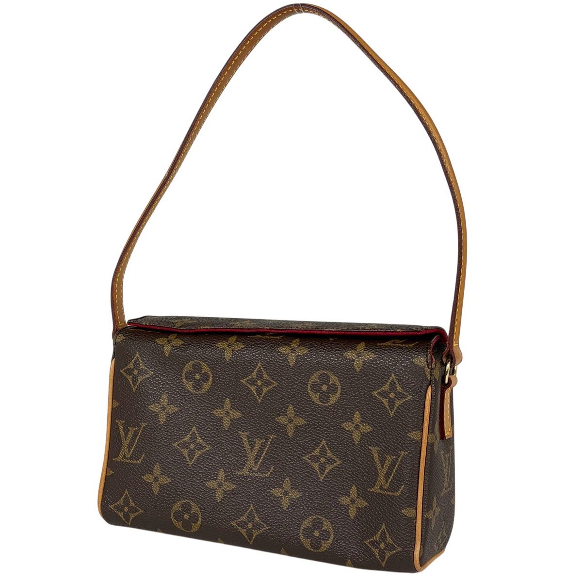 Louis Vuitton Recital Handbag Monogram Brown
