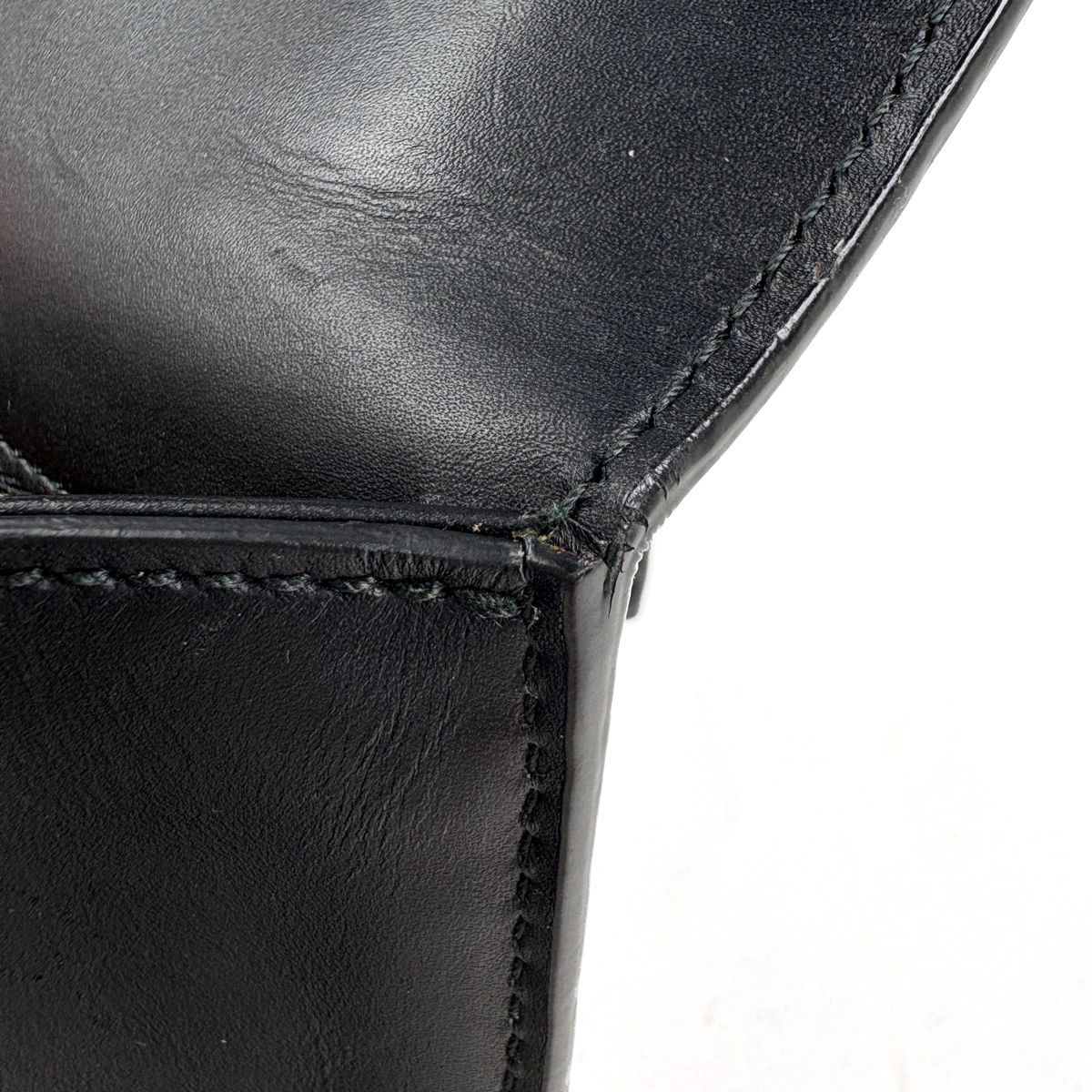 Gucci Sylvie Shoulder Bag Sherry Line Web Leather Black — view 8