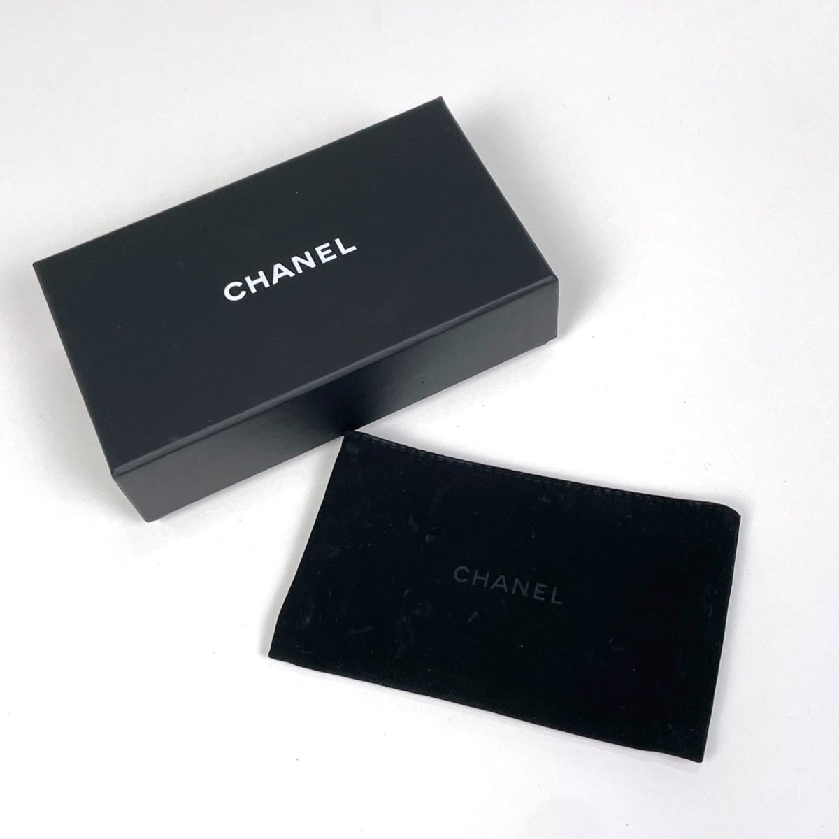 Chanel CC Logo Card Case Wild Stitch Coin Leather Pink — view 8