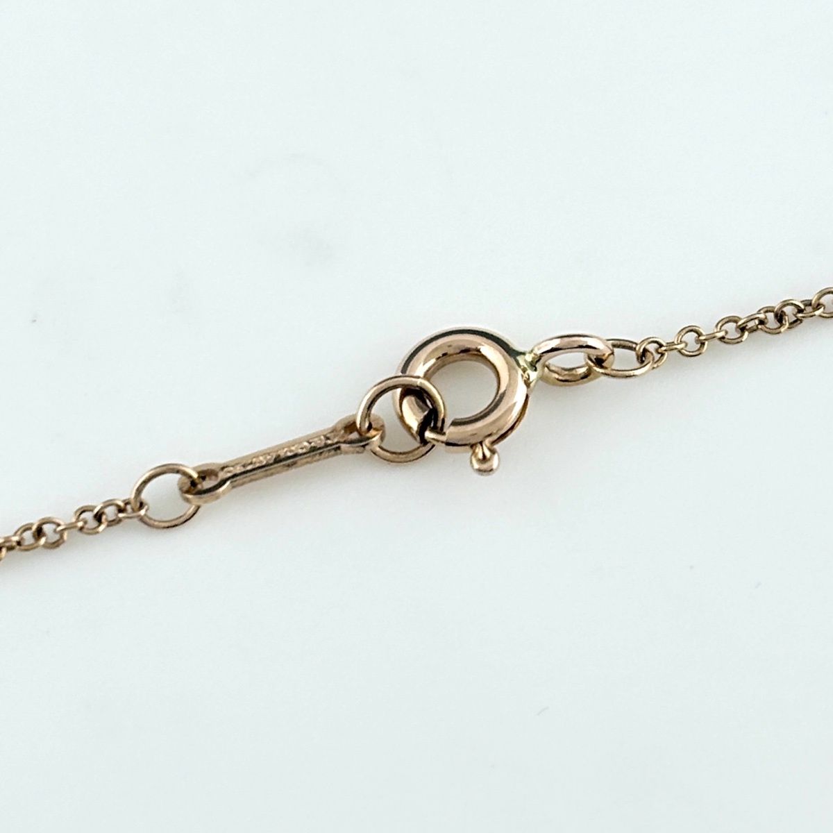 Tiffany & Co Loving Heart Diamond Necklace Pink Gold Pendant Pave Paloma Picasso — view 5