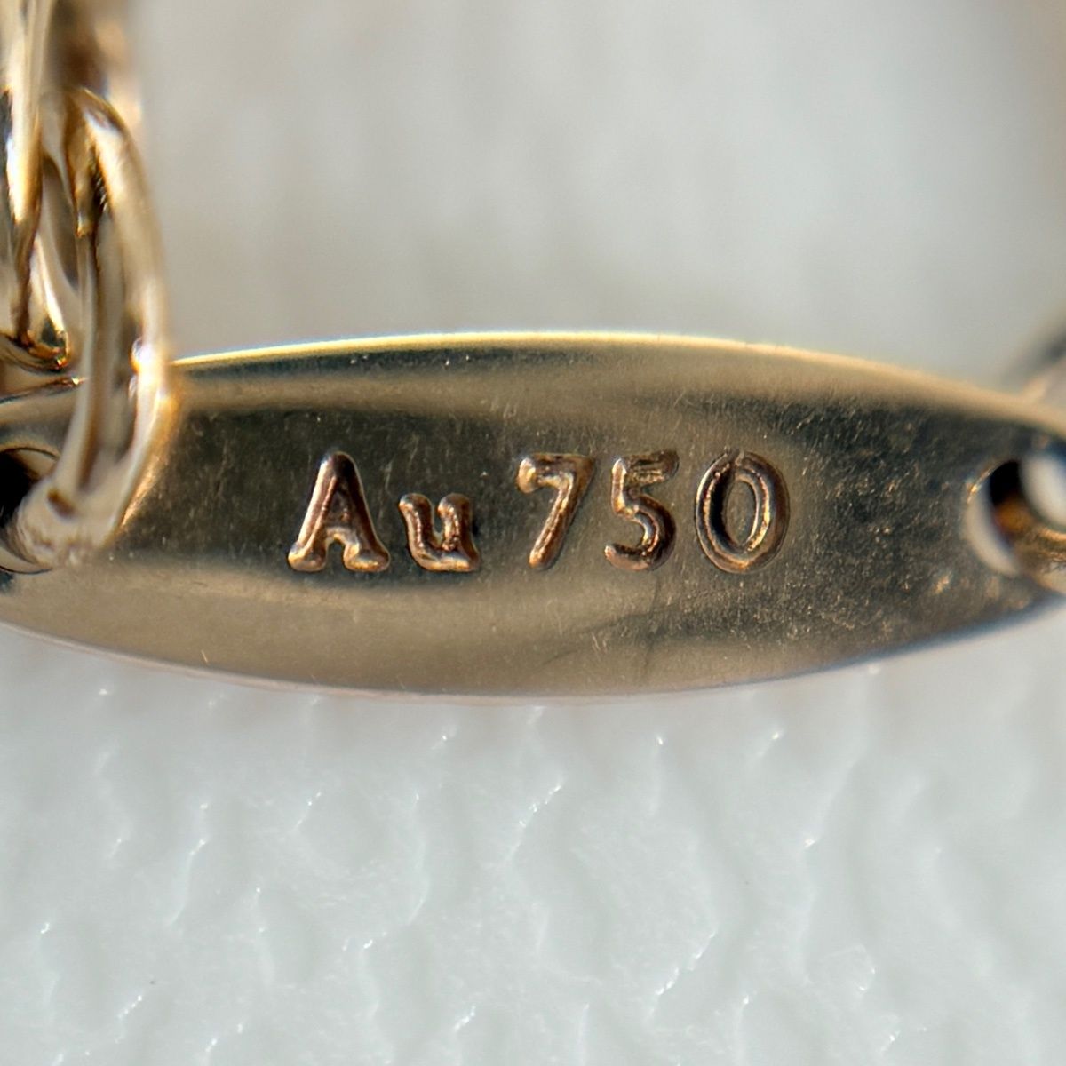 Tiffany & Co Open Heart Mini Necklace PG Pink Gold Pendant Elsa Peretti — view 5