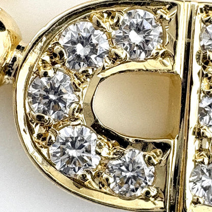 Dior Mere Diamond Necklace YG Yellow Gold Pendant — view 2