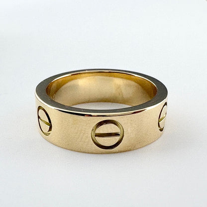 Cartier Love Ring YG Yellow Gold — view 3