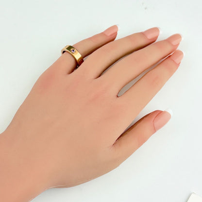Cartier Love Ring PG Pink Gold Sapphire — view 5