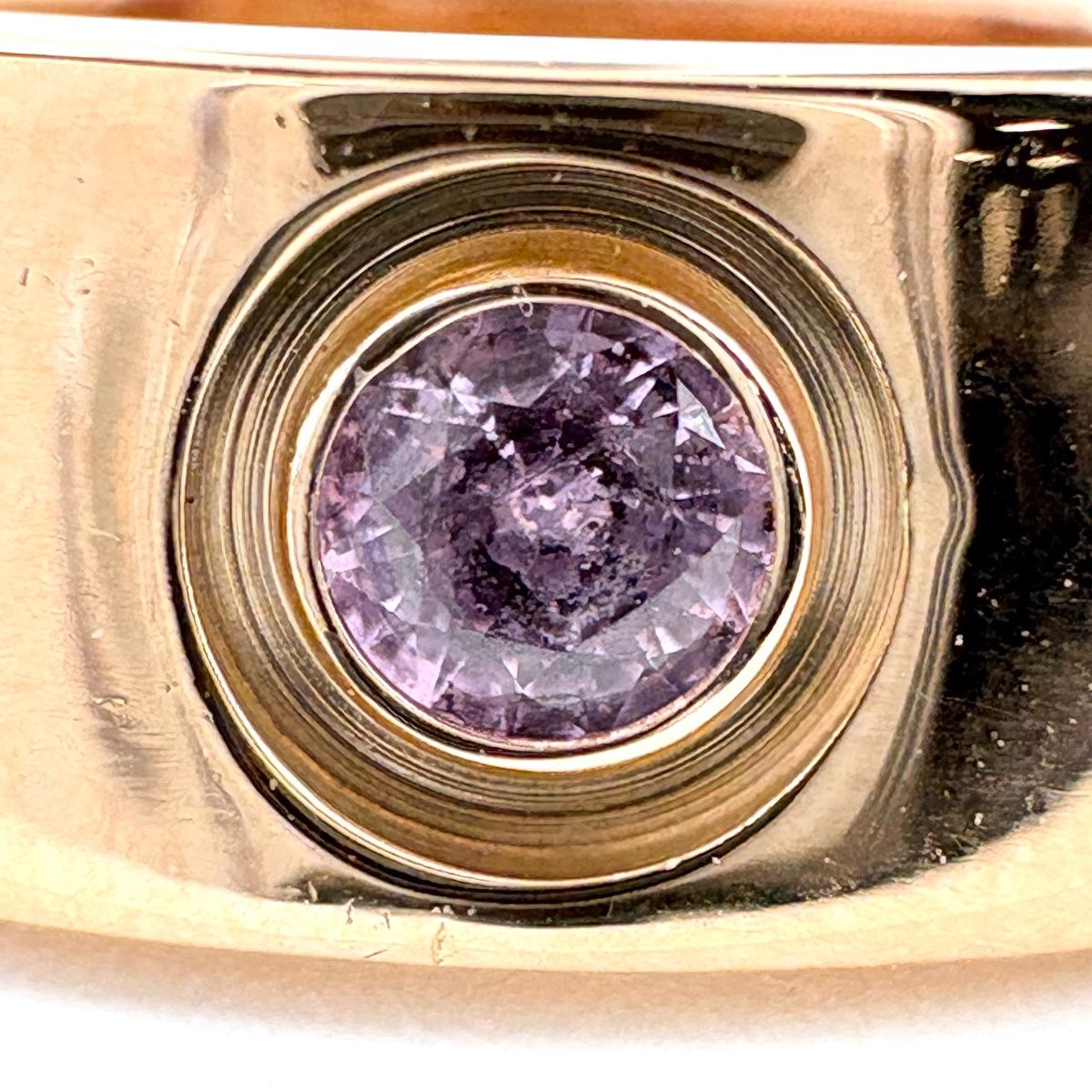Cartier Love Ring PG Pink Gold Sapphire — view 2