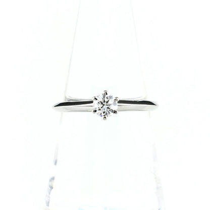 Tiffany & Co Solitaire Ring Platinum Diamond