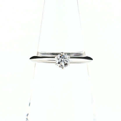 Tiffany & Co Solitaire Ring Platinum Diamond