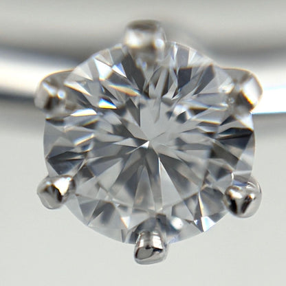 Tiffany & Co Solitaire Ring Platinum Diamond — view 2